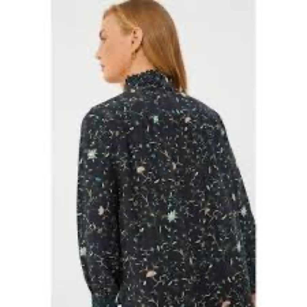 Tuckernuck Campden Vine Teagan Popover Blouse XXXL